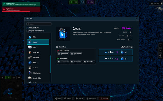 Cargo Protocol: Cyberpunk Trains — screenshot 3
